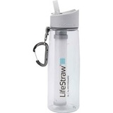 Lifestraw Go 2-Stage Filter Bottle Unisex Erwachsene, Grau (Clear), 650 ml