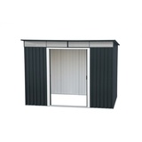 Duramax Metallgerätehaus Pent Roof 8x6 2,64 x 1,85 m anthrazit