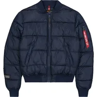 Alpha Industries Ma-1 Logo Puffer Ultra Navy 2XL