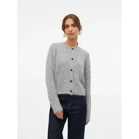 Vero Moda VMNOVAH LS O-Neck Button Cardi Grau XS