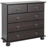 OTTO home Finca 82 x 78 x 30 cm Dunkelbraun