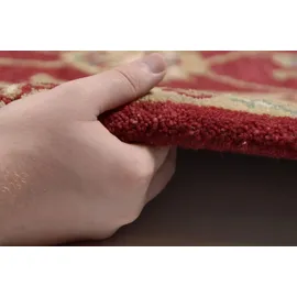 THEKO HANDTUFTTEPPICH Royal Ziegler 70x140 cm)
