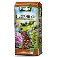 Plantop Blumenerde PLANTOP Rindenmulch Körnung 10-40mm, 70 Ltr