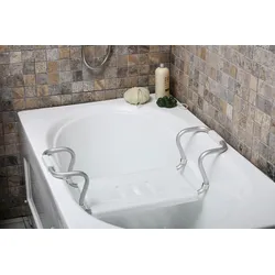 Badewannensitz BISCHOF, weiß, Badewannensitze, Breite 51 - 70 cm