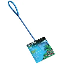 Marina Aquarienkescher, feinmaschig, 7,5cm, blau