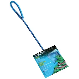 Marina Aquarienkescher, feinmaschig, 7,5cm, blau
