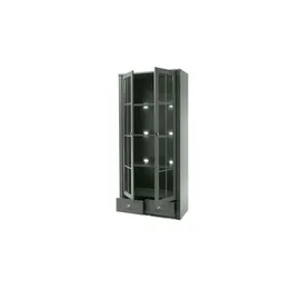 Uno Vitrine Zimon 70 x 38 x 197 cm Grün