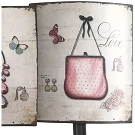 ETC Shop Wandgarderobe mit Haken 34,5 x 21 cm