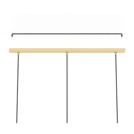 EGLO Carlton 3-flg. 60 W 30 cm rund gold