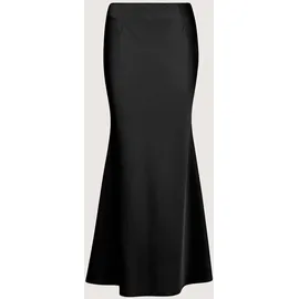 Madeleine Maxirock Damen Satin Schwarz 36