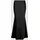 Madeleine Maxirock Damen Satin Schwarz 36