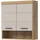 inn.furn Hängeschrank in Sand und Eiche 74 x 79 cm, Shawn