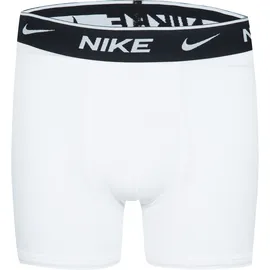 Nike Boxershorts NIKE SPORTSWEAR "für Jungs", Mädchen, Gr. S (116/122/128), 3 Stk., schwarz-weiß (schwarz, weiß), Jersey, Obermaterial: 95% Baumwolle, 5% Elasthan, Unterhosen, Kinder Unterhose aus Baumwolle