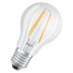 LEDVANCE LED-Lampe, 6,5W, E27, 2700K, klar, nicht dimmbar