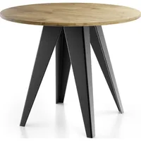 WFL GROUP Esstisch Glory im Industriestil - Modern, Rund