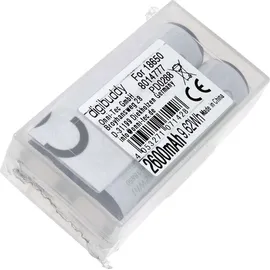 Powery Digibuddy 18650 Akku Li-Ion-Zelle für EagleTac T10L/T10LC2 /T20C2 2er Pack,