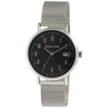 Excellanc Herrenuhr Edelstahl Mesh 23 mm 2310006