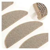 vidaXL Stufenmatte 56 x 17 cm Braun