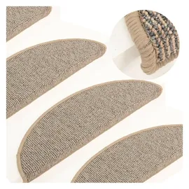 vidaXL Stufenmatte 56 x 17 cm Braun