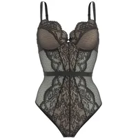 LASCANA Body Damen schwarz Gr.80