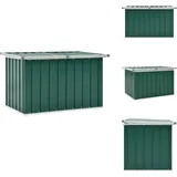 Gartenbox Grün 109x67x65 cm - Gartenbox - Stahltanks - Auflagenbox - Gartendeko - Gartenorganisation