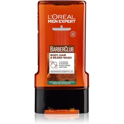 L’Oréal Paris Men Expert Barber Club Duschgel für Herren für die Haare, den Bart und den Körper 300 ml