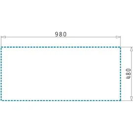 PYRAMIS ATHENA 5 Inkl. Excentergarnitur 1000 X 500 Mm