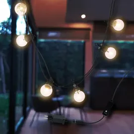 Lumi Jardin LED-Lichterkette Plastik 8,7 m Transparent