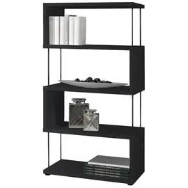 Z2 Mäusbacher Standregal 66 x 33 x 126 cm Schwarz