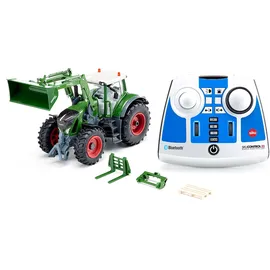 Siku Traktor Fendt 933 Vario mit Frontlader und Bluetooth-Fernsteuermodul RTR 6796