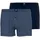 CECEBA Boxershorts kariert blau 8 2er Pack