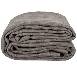 vidaXL Zeltteppich Hellgrau Polyester 400 cm