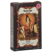 HINTZE HENNA Henné Color Pflanzenhaarfarbe schwarz 100 g