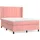 vidaXL Boxspringbett 140 x 200 cm Rosa