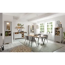 Mäusbacher Vitrine Nele 96 x 44 x 203 cm Grau
