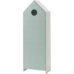 Vipack CASAMI - Schrank mit Tür mint, Rillenprofil waagerecht, MDF lackiert