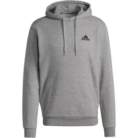 Adidas Feelcozy Kapuzenpullover Medium Grey Heather / Black S