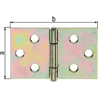 GAH Alberts Alberts Scharnier | breit | sendzimirverzinkt |