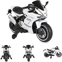 Moni Kinder Elektromotorrad Surfer weiß (12 V)