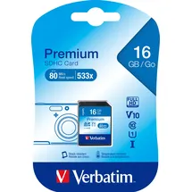 Verbatim SDHC 16GB Class 10