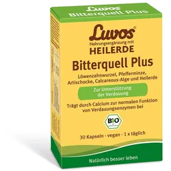 Luvos Heilerde Bio Bitterquell Plus Kaps 30 St