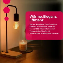 Innr Zigbee E27 LED, funktioniert mit Philips Hue*, smart Filament Lampe warmweiß, 550lm, 2-er Pack