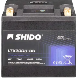 SHIDO LTX20CH-BS 6 Ah 0 A