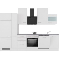 Flex-Well Küche »Neo«, Breite 310 cm, mit und ohne E-Geräte lieferbar, weiß