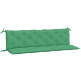 vidaXL Bankauflage 180 x 50 x 7 cm grün 2 St.