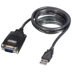 Lindy USB RS232 Converter w/ COM Port Retention Serieller Adapter RS-232