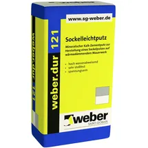 Saint-Gobain Weber GmbH weber.dur 121 Sockelleichtputz 1 mm 30 kg