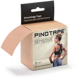 PINOTAPE Sport Sensitive Kinesiologie Tape 3 St. Beige 5 cm x 5 m