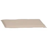 Gardenson Bankauflage Ascot ca. 120x45 cm Beige