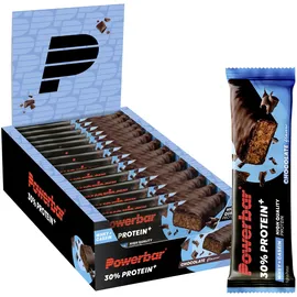 Powerbar 30% Protein Plus Chocolate Riegel 15 x 55 g